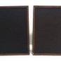 Silvertone 7481 Vintage 8 ohm Speakers Pair - Working -Corner Damage - # 88-6052