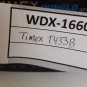 Timex Indiglo Dual Alarm T433B AM/FM Clock Radio Battery Emergency Back Up