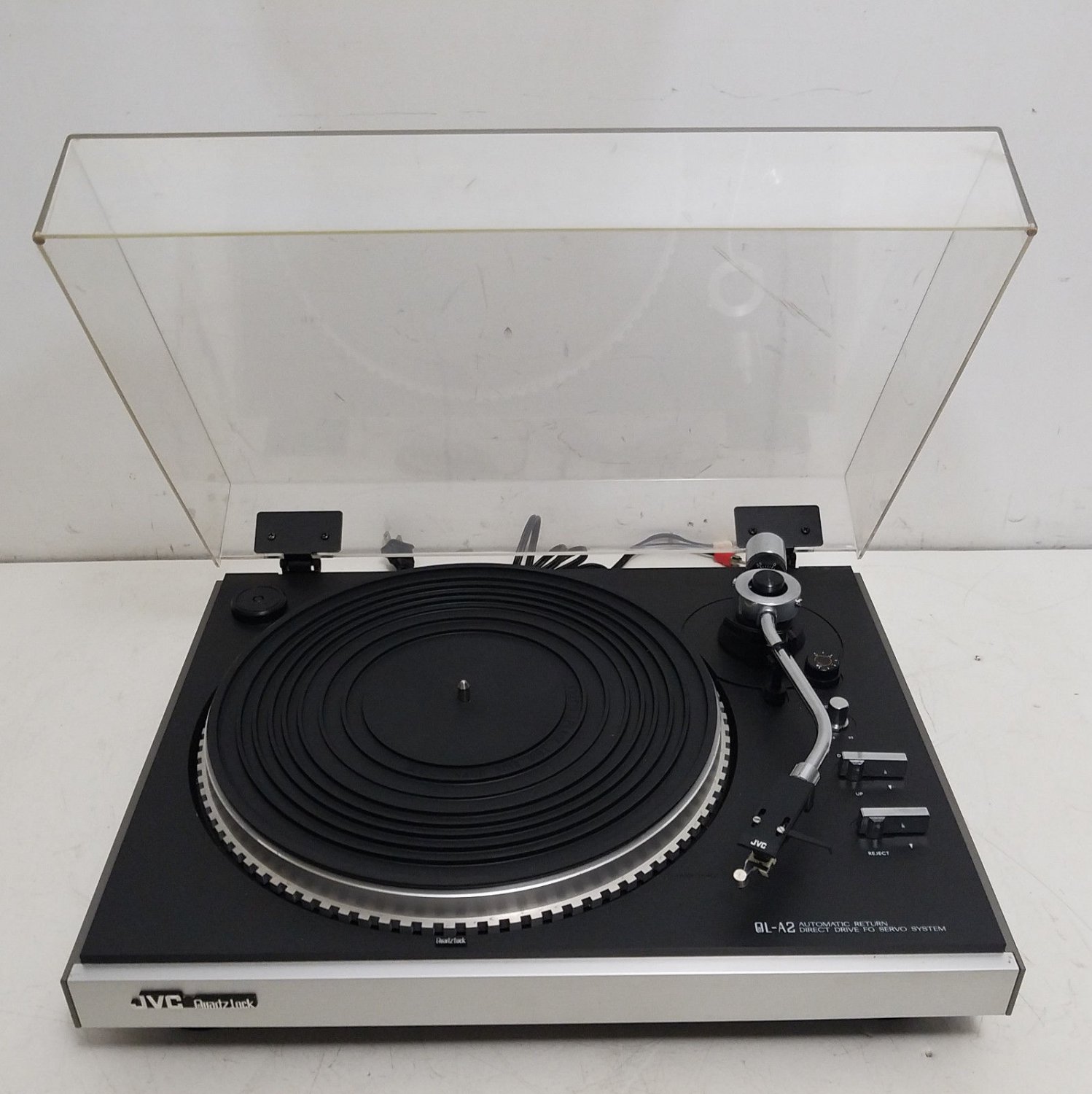 JVC QL-A2 DIRECT DRIVE FG SERVO TURNTABLE PICKERING XSV 3000 CART - NEW STYLUS!