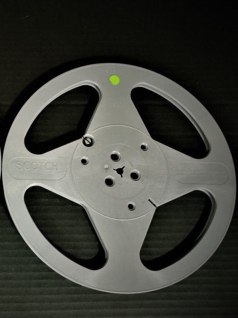 (1) SCOTCH BRAND 10 ½” Tape ¼” Reel to Reel Plastic