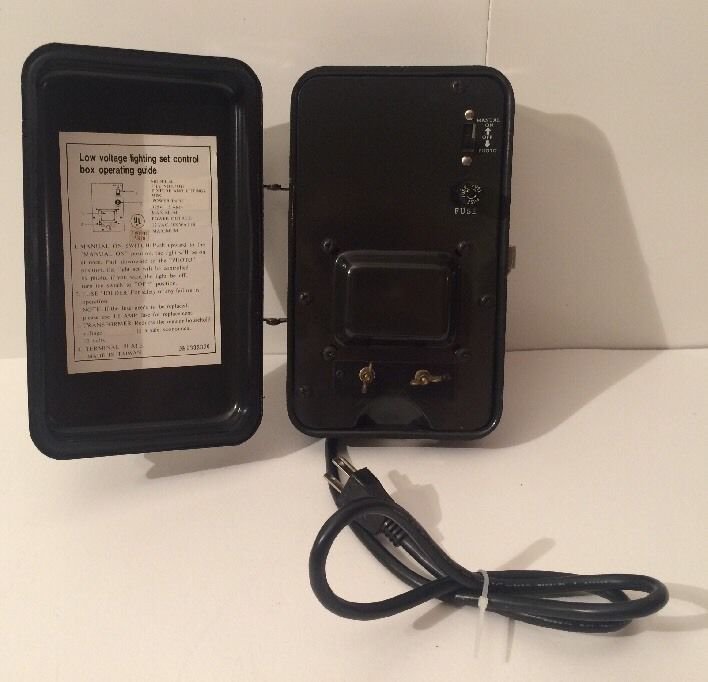 Low Voltage Lighting set control box Model SL-1 Generic