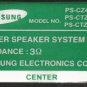 Samsung SWA-4100 OEM Replacement  Wireless Receiver Module with 2 Speakers