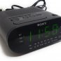 Sony Dream Machine FM AM Clock Radio Alarm Model ICF-C218 Used