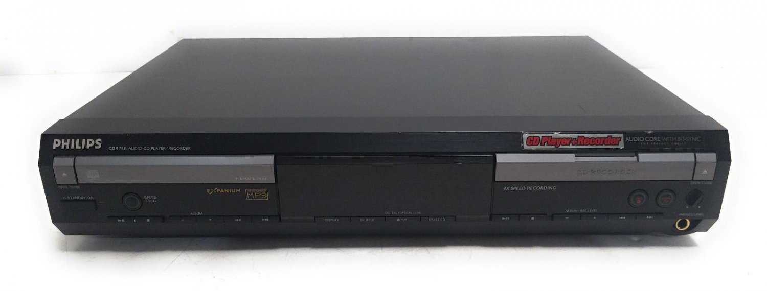 Philips CDR795 CD Recorder For Parts/Repair