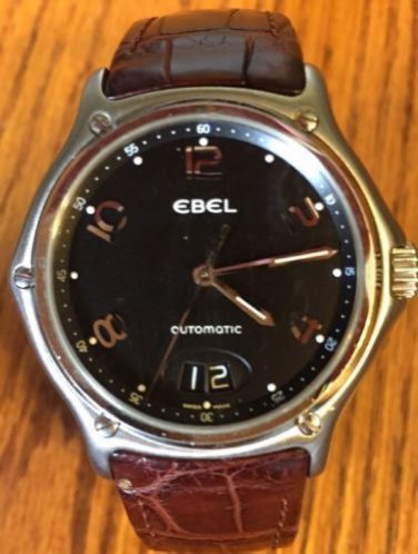 Ebel 1911 Senior Automatic with Big date XL  Model #: 9125250