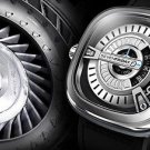 Sevenfriday M Series Silver Dial Black Rubber Automatic Mens Watch M1 M1-1