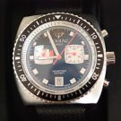 Limited Edition Zodiac Sea Dragon ZO3005 Mens Chronograph Diver Watch Panda Dial