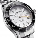 NIB Christopher Ward C60 Trident Pro 600 GMT White Automatic Diving Watch 43mm