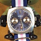 Vintage Regency Chronograph Watch Panda Diving Landeron 248 Poorman Heuer Camaro