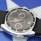 VINTAGE TISSOT SEASTAR CHRONOGRAPH VALJOUX 7734 Tropical Dial Heuer Racing Style