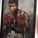 Muhammad Ali with Stephen Holland Signed Giclee on canvas Plus Free Joe Namath