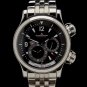 Jaeger LeCoultre Mens Master Compressor Geographic Steel World Watch 146.8.83/1