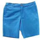 Original Penguin NEW Classic Blue Mens 30 Flat Front Chino Shorts $65 DEAL