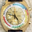Serviced Vintage 1970 WAKMANN by Breitling Regate Automatic Yachting Chronograph