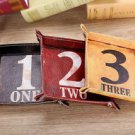 Catchall Tray Organizer Watch Jewelry Coin Change Key Wallet Phone Caddy Valet