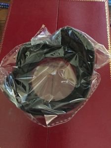 Black Screw Mounted Plastic DC 58mm Flower Lens Hood for Universal SLR Camera