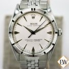 Serviced Vintage Steel Turned Bezel Rolex Oyster Perpetual Ref 6569 Jubilee Band
