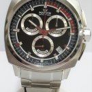 Brand New In Box Marvin Malton Cushion Chronograph Mens Watch 1 Year Warranty