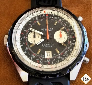 Serviced Vintage Breitling ChonoMat Automatic Chronograph Cal 11 1808 48mm Large