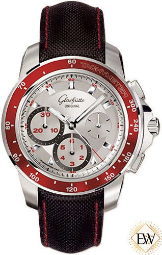 New GLASHUTTE Original RED SPORT EVOLUTION EVO CHRONOGRAPH 39-31-46-05-03 42MM