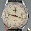Rare Vintage Enicar Valjoux 92 WWII USAAF Pilots Chronograph Watch Pre Sharpa