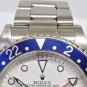 Genuine Rare Rolex Explorer II Pepsi GMT Mens 6570 3185 Watch No Hole White Dial