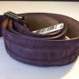 Peter Millar Purple Crocodile Belt Size M 32-34. Removable Buckle New $345