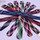 Experts Watches 22 mm 24 mm Perlon Watch Strap Braided Nylon Band Vintage Colors