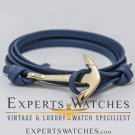 Namaste Hand Crafted Adjustable Anchor Nautical PU Leather FREE Bracelet