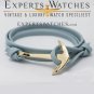 Namaste Hand Crafted Adjustable Anchor Nautical PU Leather FREE Bracelet