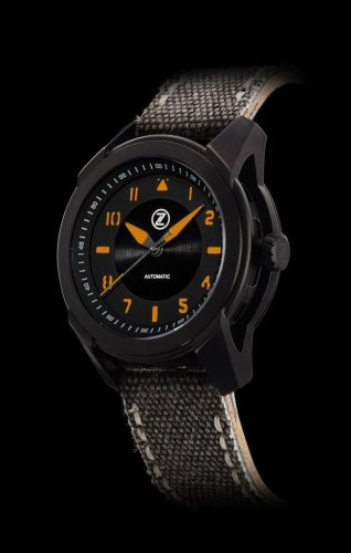 Zelos E-1D Afterburner Automatic 42mm DLC Orange Limited Edition Rare #1 of 100