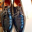 Celine Paris Leather Oxford Men Shoes Size 39 6 Made in Italy $599