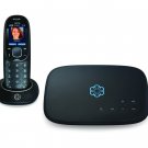 Ooma Telo Free Home Phone Service with HD2 Handset Black System and handset set