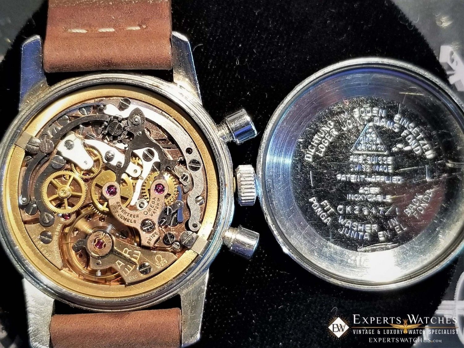 vintage omega seamaster chronograph cal 321