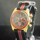 Serviced Vintage TISSOT PR 516 Chronograph Lemania 873 Gold Plated post 861 CH27