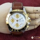 Vintage Zodiac Red Point Chronograph Valjoux 7750 Daytona Racing Watch Diving