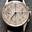 Vintage 1940 's Pilot Wittnauer Chronograph Venus 150 Snail Dial Watch