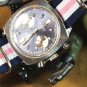 Vintage Regency Chronograph Watch Panda Diving Style 1970's Swiss Landeron 248