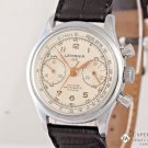 Vintage Officers Lemania 105 Chronograph cal 1270 245 Watch pre 320 / 321