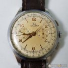 Serviced Vintage Officers Lemania Chronograph cal 1270 37mm 1950s Watch pre 320