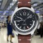 New Christopher Ward C8 UTC WorldTimer (GMT) Automatic Watch World Time 44MM Brn