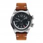 New Christopher Ward C8 UTC WorldTimer (GMT) Automatic Watch World Time 44MM Tan