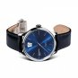 Christopher Ward C1 Grand Malvern Jumping Hour Watch Sunray Blue Automatic New