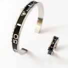 SpeedoMeter Bracelet & Ring SET !! GMT Master Pepsi Submariner Coke Batman Hulk