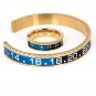 SpeedoMeter Bracelet & Ring SET !! GMT Master Pepsi Submariner Coke Batman Hulk