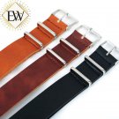 Experts Watches EW Nato Leather Military Watch Straps 18 to 22 MM