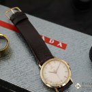 Serviced Vintage OMEGA Solid D&A Gold 14k 1950's Cal 520 Watch S-6586 Split Case