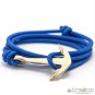 Namaste Hand Crafted Adjustable Rope Anchor Nautical Bracelet with FREE Gifts