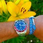 Hand Crafted Namaste Adjustable Rope Colored Anchor Nautical Bracelet FREE Gifts