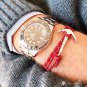 Hand Crafted Namaste Adjustable Rope Colored Anchor Nautical Bracelet FREE Gifts